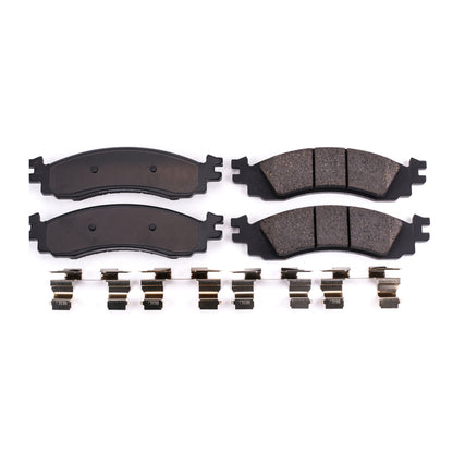 PowerStop Power Stop 06-10 Ford Explorer Front Z17 Evolution Ceramic Brake Pads w/Hardware