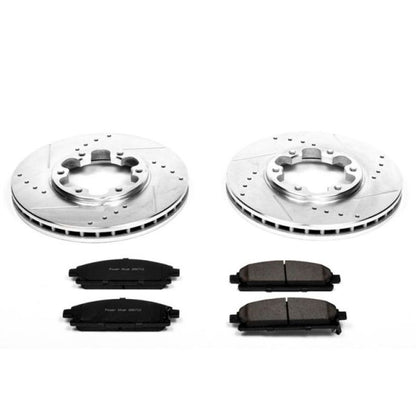 PowerStop Power Stop 96-98 Nissan Pathfinder Front Z23 Evolution Sport Brake Kit