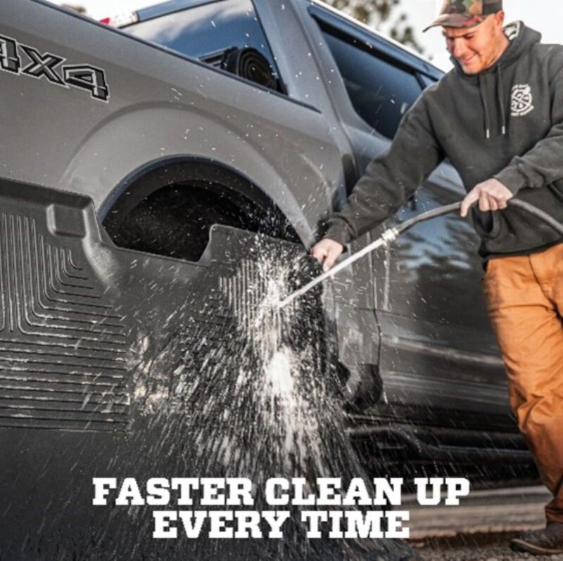 Husky Liners 14 Toyota Highlander Weatherbeater Black Front & 2nd Seat Floor Liners