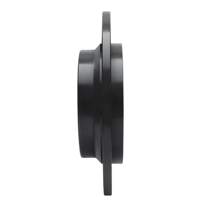 R1 Concepts R1 99-09 Volvo V70 Rear Left Drilled & Slotted Black Brake Rotor