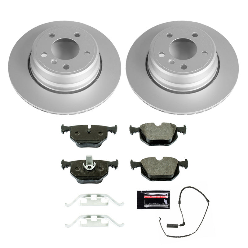 PowerStop Power Stop 02-06 BMW X5 Rear Euro-Stop Brake Kit
