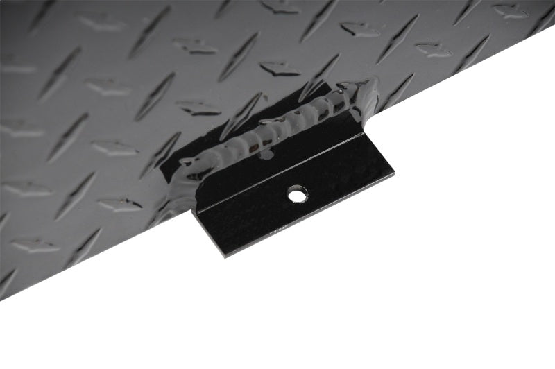 Dee Zee Universal Tanks - Long Rectangle Black-Tread Aluminum