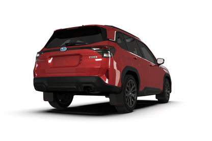 Rally Armor 25-26 Subaru Forester & Hybrid Black UR Mud Flap w/Metallic Black Logo