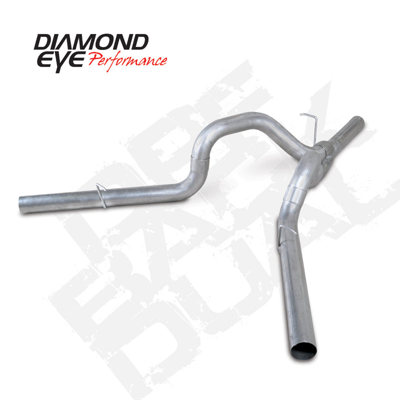 Diamond Eye Performance Diamond Eye KIT 4in DPF-BACK DUAL SS: CHEVY 2011-2015 2500/3500
