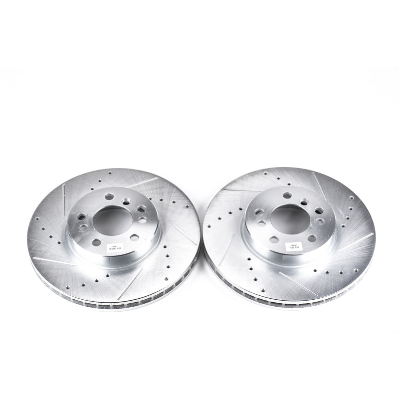 PowerStop Power Stop 00-06 BMW X5 Front Evolution Drilled & Slotted Rotors - Pair