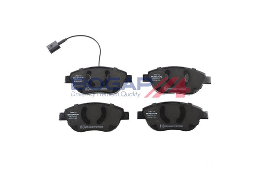 BOGAP W8210122 Brake Pad Set, Disc Brake | ML Performance Car Parts