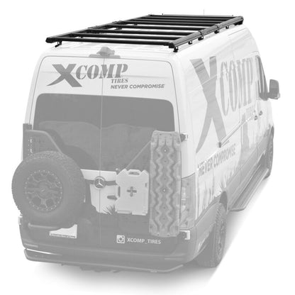 Westin 19-23 Mercedes-Benz Sprinter 144in WB/High Roof Mesa Roof Rack - Textured Black