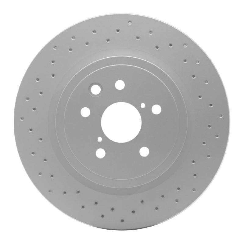 DFC 08-14 Lexus IS F Rear Drilled Hi-Carbon Alloy Geomet Coated Rotor