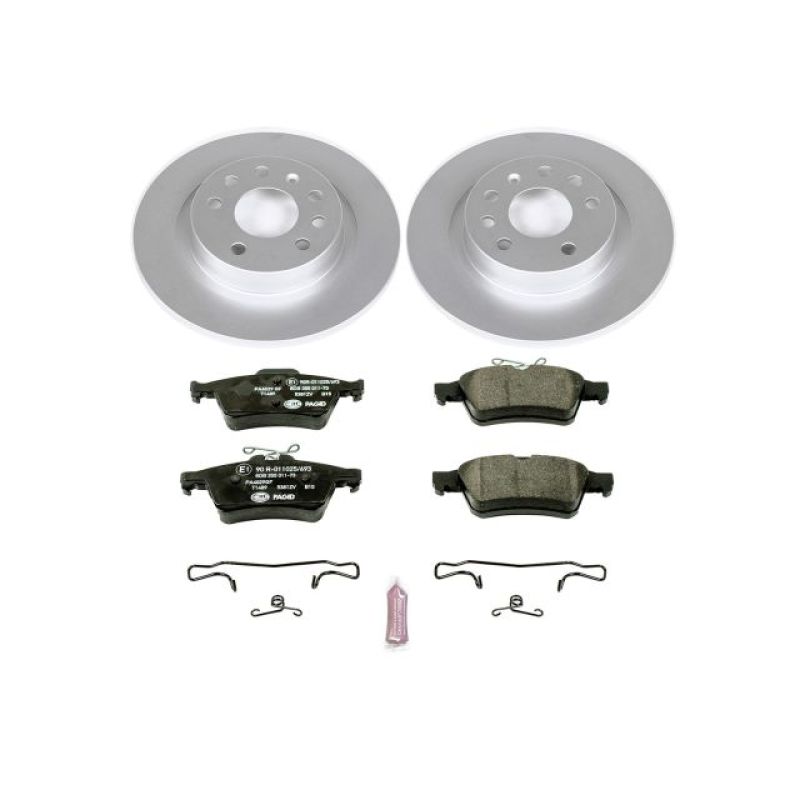 PowerStop Power Stop 03-11 Saab 9-3 Rear Euro-Stop Brake Kit