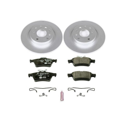 PowerStop Power Stop 03-11 Saab 9-3 Rear Euro-Stop Brake Kit