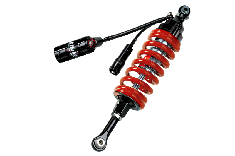 Bitubo Suspension Bitubo CLU3 Monoshock Adjustable: Hydraulic Spring Preload, Reb., Double Comp., Length, Red Spring