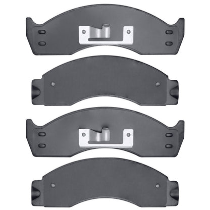 DFC 88-07 Ford F-59 Commercial Stripped Chassis Front/Rear 5000 Advanced Semi Metallic Brake Pads