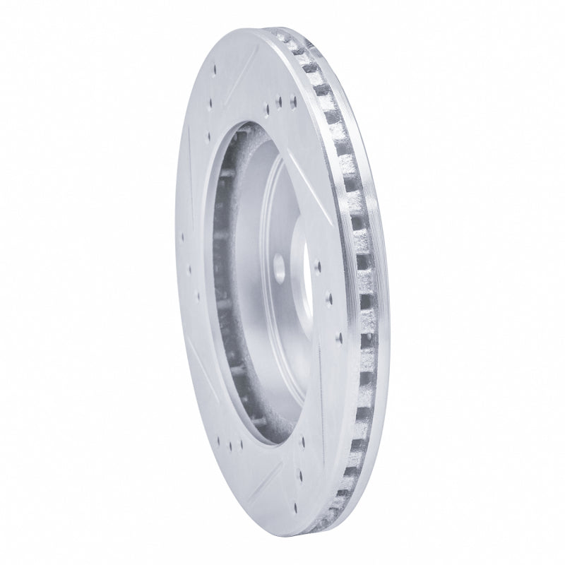 R1 Concepts R1 95-96 Dodge Neon (USA/Canada) Front Right Drilled & Slotted Silver Brake Rotor