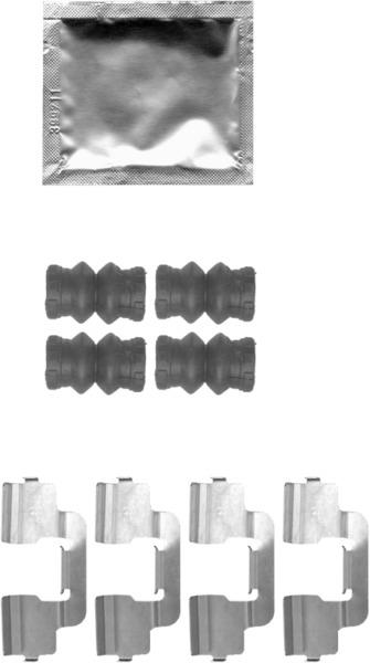 TEXTAR 82504400 Brake Pad Fitting Kit