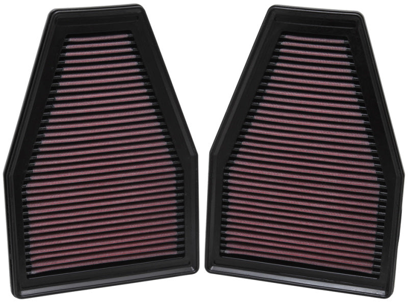 K&N Engineering K&N Replacement Air Filter 12-13 Porsche 911 3.4L / 12 911 3.8L / 13 911 3.6L / 13 911 Carrera 3.8L