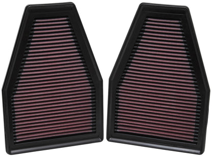 K&N Engineering K&N Replacement Air Filter 12-13 Porsche 911 3.4L / 12 911 3.8L / 13 911 3.6L / 13 911 Carrera 3.8L