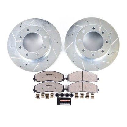 PowerStop Power Stop 13-16 Ford F-450 Super Duty Front Z36 Truck & Tow Brake Kit