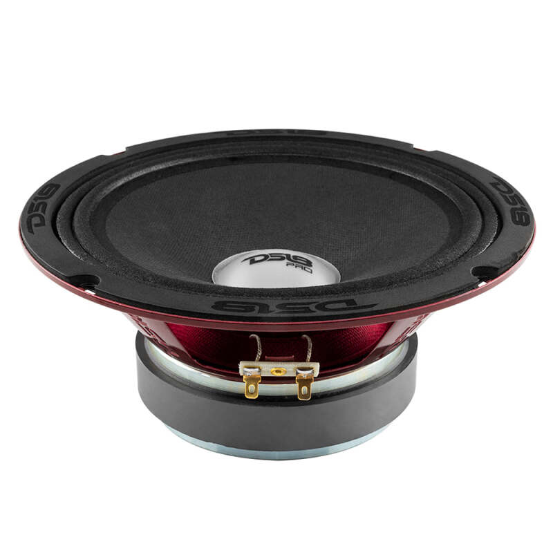 DS18 8in 275 Watts RMS 4 ohm Mid-Range Loudspeaker w/ RGB Dust Cap