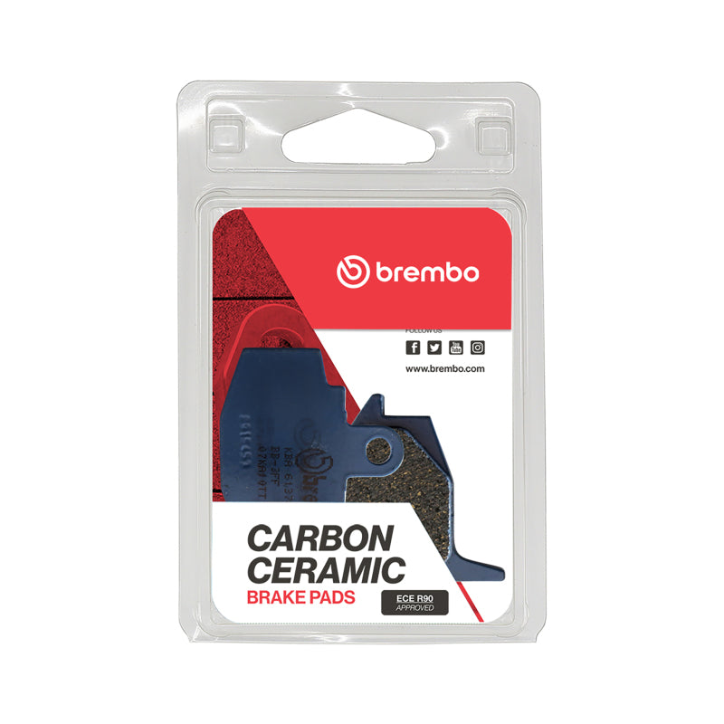 Brembo Powersports Brembo 87-88 Kawasaki KX 125cc Carbon Ceramic Brake Pad - Front