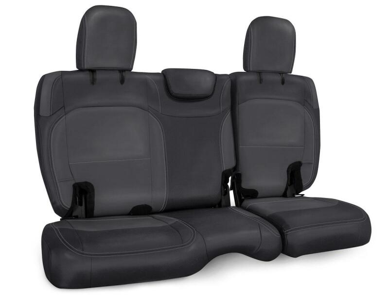 PRP Seats PRP 2018+ Jeep Wrangler JL/2 Door Rear Bench Cover - Black/Grey