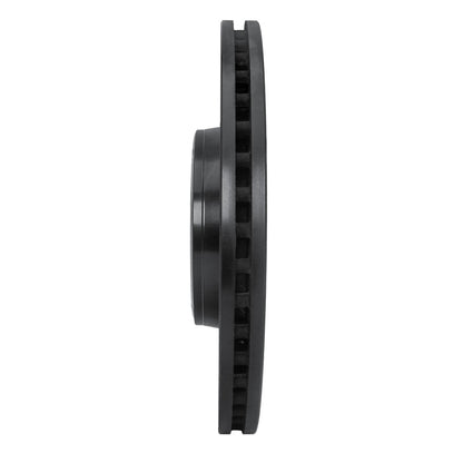 R1 Concepts R1 12-20 Audi A7 Quattro Front Right Drilled & Slotted Black Brake Rotor