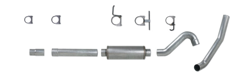 Diamond Eye Performance Diamond Eye KIT 4in Catback Single AL: 03-06 FORD 6.0L EXCURSION