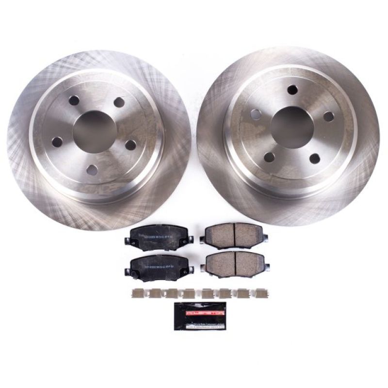 PowerStop Power Stop 07-17 Jeep Wrangler Rear Autospecialty Brake Kit