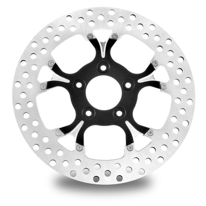 Performance Machine Disc/Carr 11.8 Galaxy Front Left - Contrast Cut Platinum