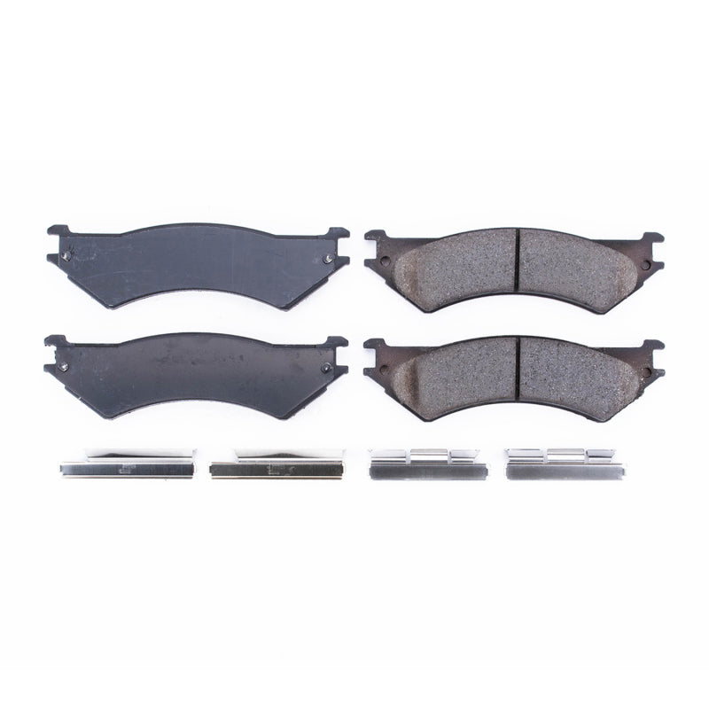 PowerStop Power Stop 03-07 Ford E-250 Rear Z17 Evolution Ceramic Brake Pads w/Hardware