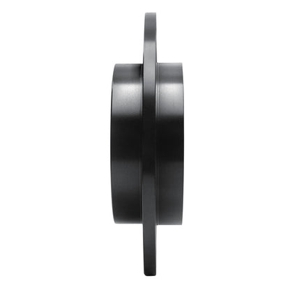 R1 Concepts R1 97-98 Volvo V90 Rear Left Drilled & Slotted Black Brake Rotor