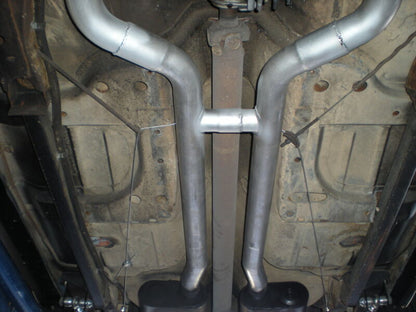 Flowmaster 67-68 GM F-BODY 2.5in. SS American Thunder Crossmember-Back Exhaust System