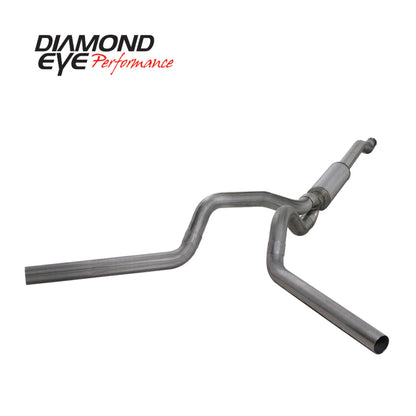 Diamond Eye Performance Diamond Eye KIT 4in Catback DUAL SS: 03-07 FORD 6.0L F250/F350