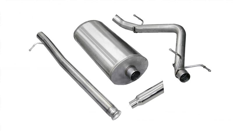 CORSA Performance Corsa 2010-2013 Chevrolet Silverado Ext. Cab/Std. Bed 1500 4.8L V8 Polished Sport Cat-Back Exhaust