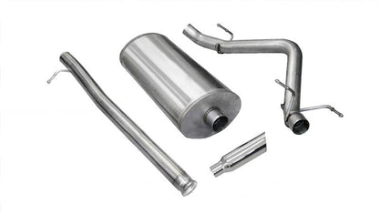 CORSA Performance Corsa 2010-2013 Chevrolet Silverado Ext. Cab/Std. Bed 1500 4.8L V8 Polished Sport Cat-Back Exhaust