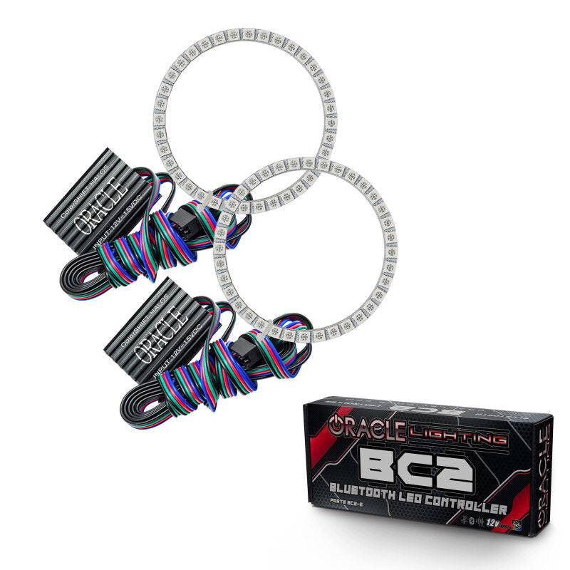 ORACLE Lighting Oracle Smart ForTwo 08-13 Halo Kit - ColorSHIFT w/ BC1 Controller