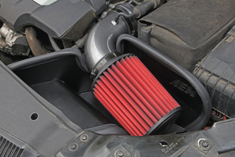 AEM Induction AEM 11-14 Volkswagen Jetta 2.0L L4 - Cold Air Intake System - Gunmetal Gray