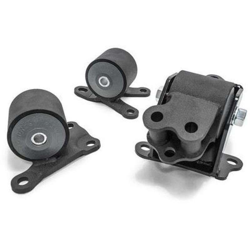 Innovative Mounts Innovative 96-00 Civic B/D Series Black Steel Mounts 95A Bushings (3 Bolt)