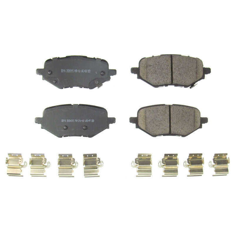 PowerStop Power Stop 18-19 Honda Clarity Rear Z17 Evolution Ceramic Brake Pads w/Hardware
