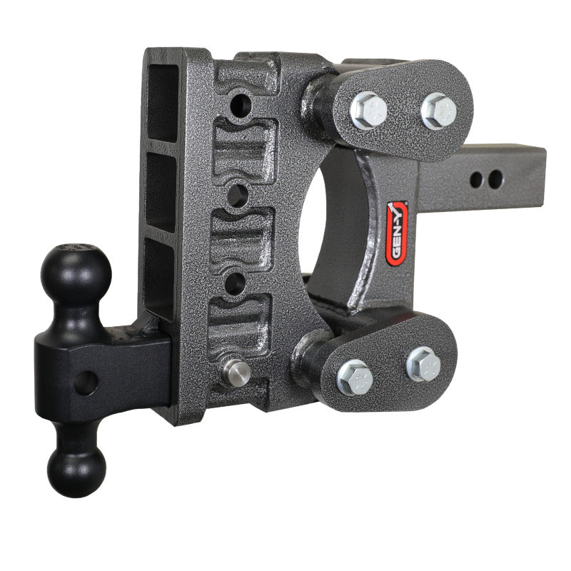 GEN-Y Hitch Gen-Y The Boss Torsion-Flex 2.5in Shank 6in Drop 3.5K TW 32K Hitch w/GH-0161 Dual-Ball
