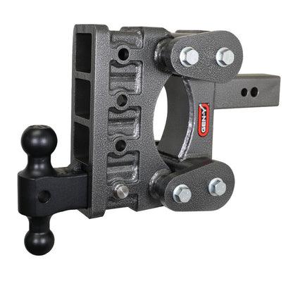 GEN-Y Hitch Gen-Y The Boss Torsion-Flex 2.5in Shank 6in Drop 3.5K TW 32K Hitch w/GH-0161 Dual-Ball