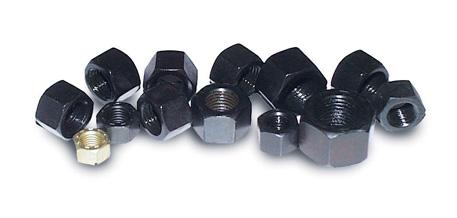 ARP 1/4-28 8740 Chrome Moly Nut Kit - 2 Pack (Black)