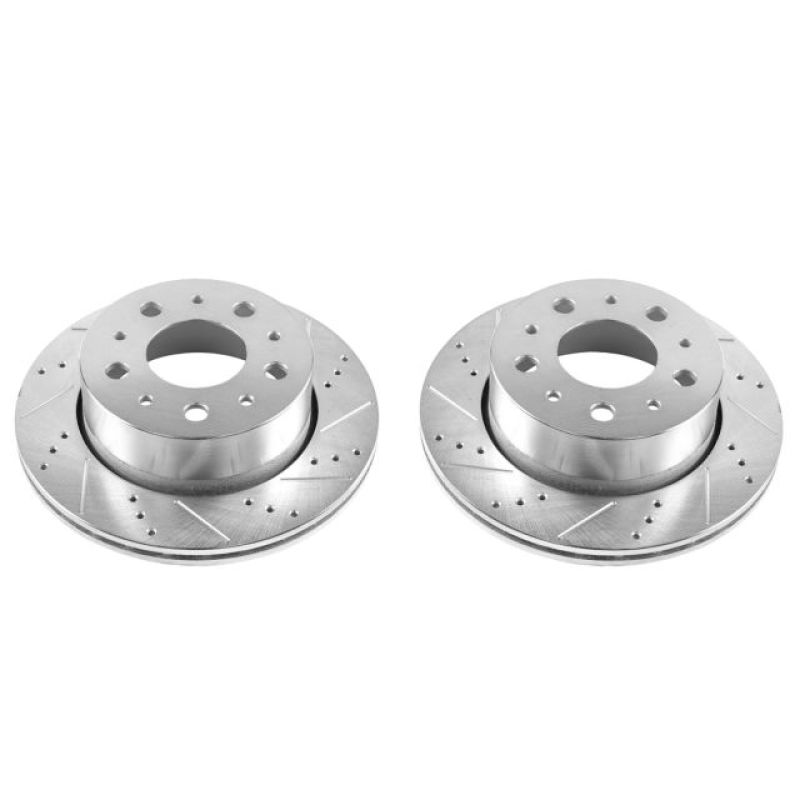 PowerStop Power Stop 14-19 Ram ProMaster 1500 Rear Evolution Drilled & Slotted Rotors - Pair