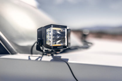 Go Rhino 22-23 Toyota Sequoia / 23-24 Toyota Tundra XE Hood Hinge Cube Light Mount