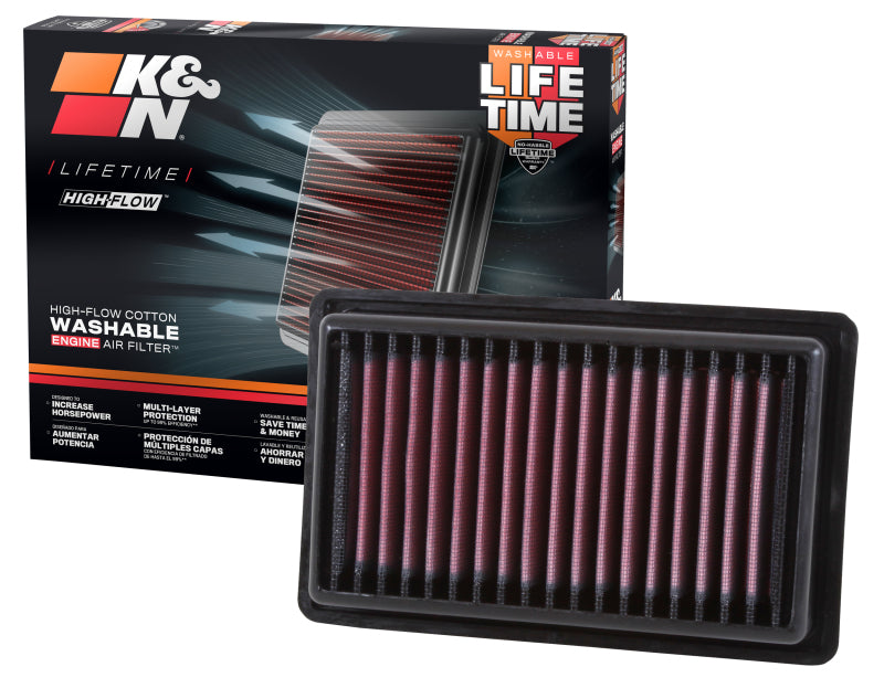K&N Engineering K&N 2014 Smart Fortwo L3-0.9L F/I Replacement Drop In Air Filter