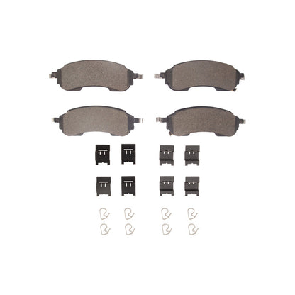 R1 Concepts R1 2021-2025 Ford Ranger (USA/Canada) Rear Performance Off-Road/Tow Brake Pads & Hardware Kit