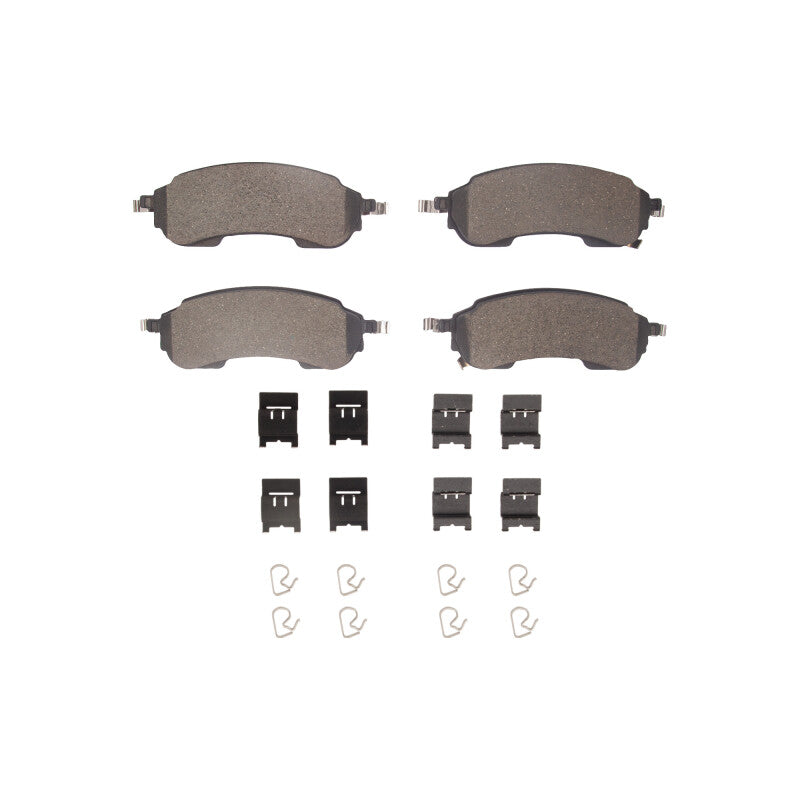 DFC 21-25 Ford Bronco Rear 5000 Advanced Ceramic Brake Pads and Hardware Kit