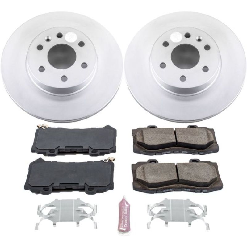 PowerStop Power Stop 15-18 Chevrolet Colorado Front Z17 Evolution Geomet Coated Brake Kit