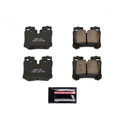 PowerStop Power Stop 07-17 Lexus LS460 Rear Z23 Evolution Sport Brake Pads w/Hardware