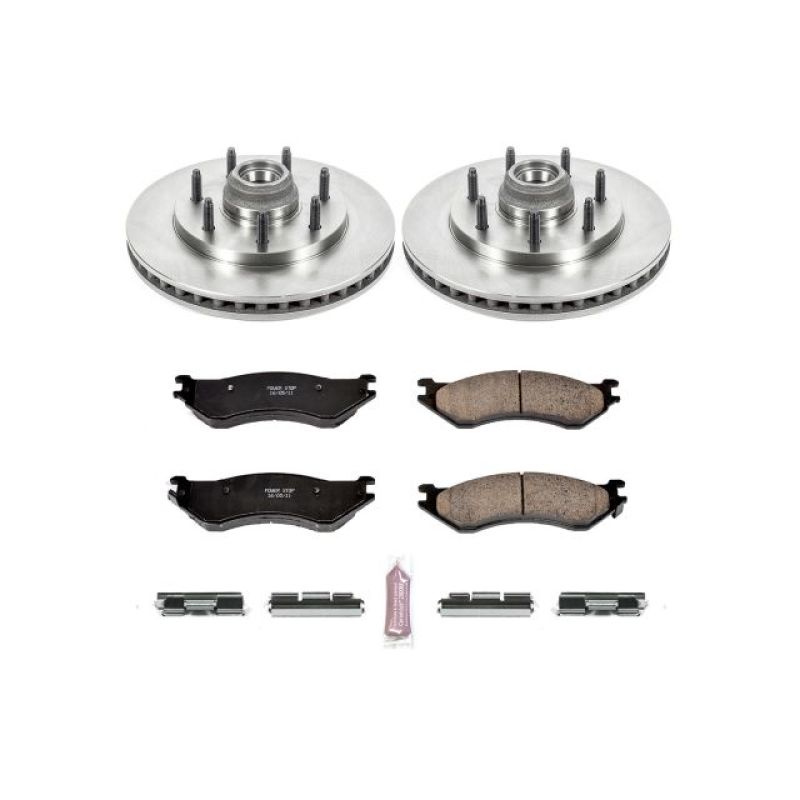 PowerStop Power Stop 00-01 Ford F-150 Front Autospecialty Brake Kit