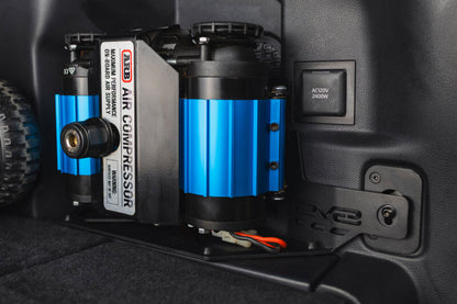 DV8 Offroad 25-26 Toyota 4Runner i-Force MAX Compressor Mount - Micro Texture Black Powder Coat
